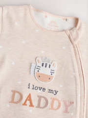 Neutral I Love My Mummy Two Way Zip Baby Sleepsuit (0-18mths) - Image 4 of 12
