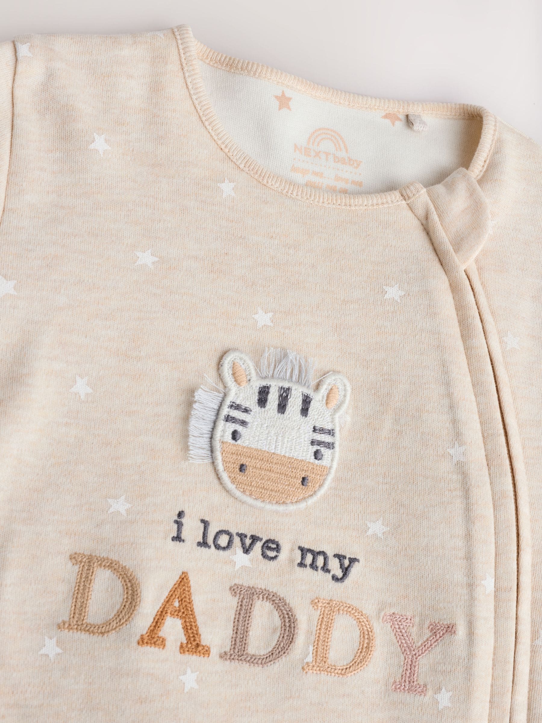 Next：日本 ニュートラル I Love My Daddy - ツーウェイジップ ベビー