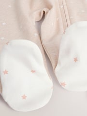 Neutral I Love My Mummy Two Way Zip Baby Sleepsuit (0-18mths) - Image 7 of 12