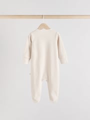 Gris - Lot de 3 dors-bien bébé zébrés 100% coton (0-2ans) - Image 6 de 13