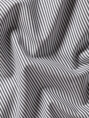 Charles Tyrwhitt Grey Slim Fit Non-Iron Winchester Bengal Stripe 100% Cotton Shirt - Image 7 of 7
