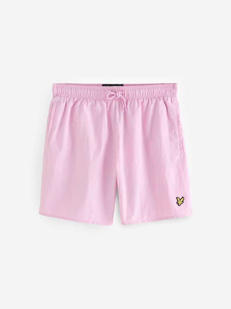 Rosa claro - Lyle & Scott Plain Swim Shorts - Imagen 1 de 4
