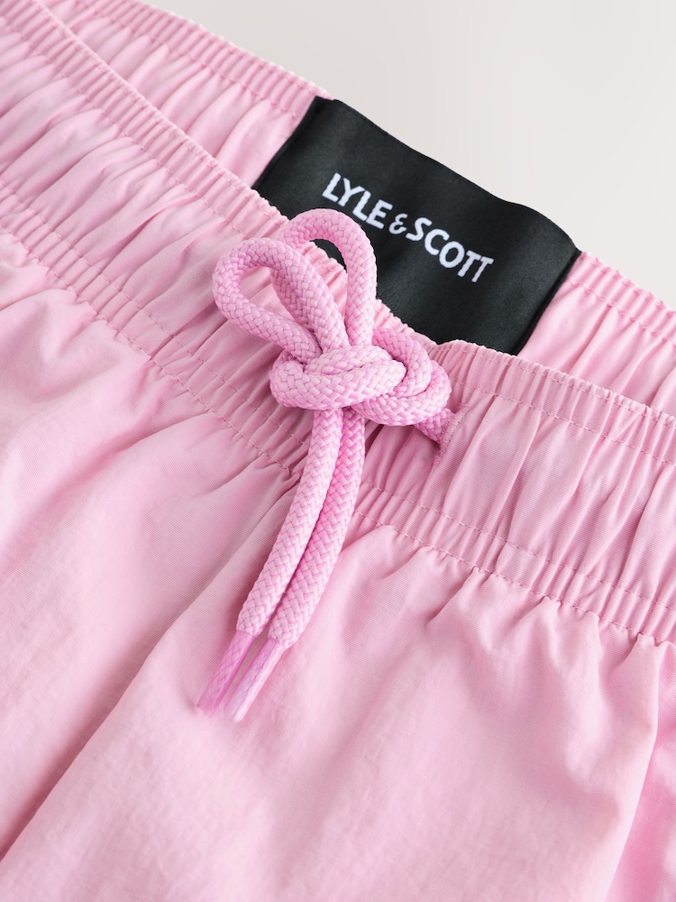 Rosa claro - Lyle & Scott Plain Swim Shorts - Imagen 2 de 4