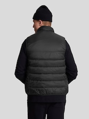 Lyle & Scott Black Wadded Gilet - Image 2 of 4