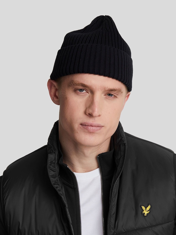 Lyle & Scott Black Wadded Gilet - Image 4 of 4
