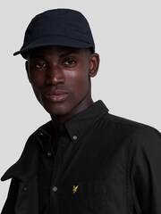 Lyle & Scott Black Cotton Plain Oxford Shirt - Image 4 of 5