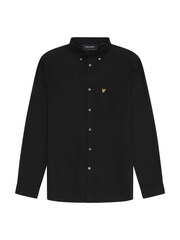 Lyle & Scott Black Cotton Plain Oxford Shirt - Image 5 of 5