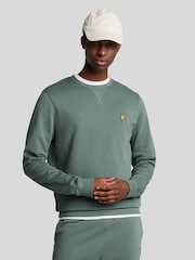 Lyle & Scott Green Cotton Sweat Shorts - Image 1 of 4