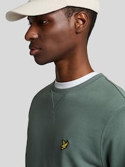 Lyle & Scott Green Cotton Sweat Shorts - Image 4 of 4