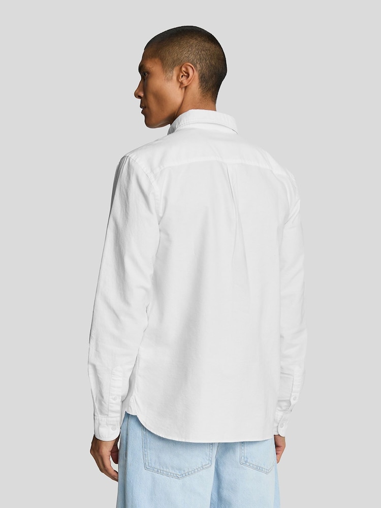 Blanco roto - Camisa Oxford de algodón de Lyle & Scott - Imagen 2 de 5