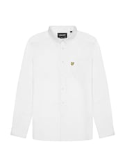 Blanco roto - Camisa Oxford de algodón de Lyle & Scott - Imagen 5 de 5