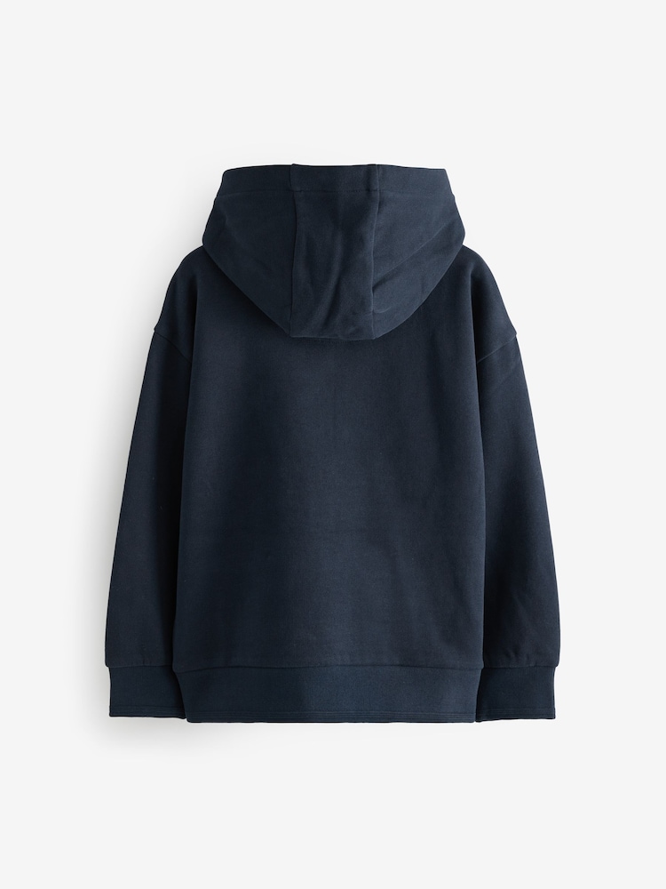 Baker by Ted Baker Overhead 100% Cotton Hoodie - Image 2 of 4
