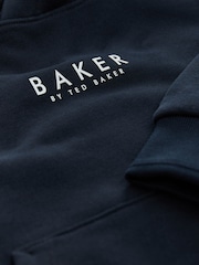 Baker by Ted Baker Overhead 100% Cotton Hoodie - Image 4 of 4