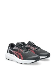 ASICS Black/Red Contend 10 Kids and Junior Trainers - Image 4 of 8