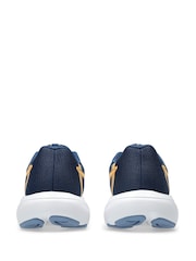 ASICS Blue/Orange Contend 10 Kids and Junior Trainers - Image 2 of 8