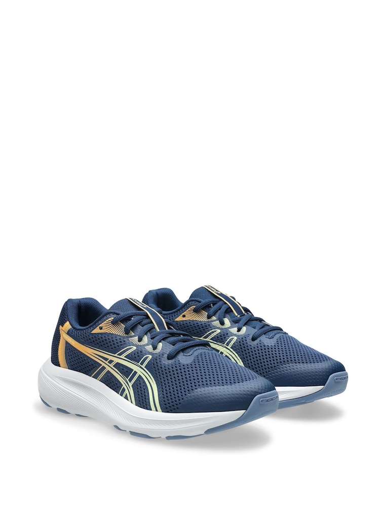 ASICS Blue/Orange Contend 10 Kids and Junior Trainers - Image 8 of 8 ASICS Blue/Orange Contend 10 Kids and Junior Trainers - Image 8 of 8