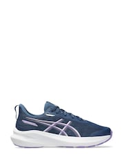 ASICS Navy/Pink GT-1000 Kids and Junior Trainers - Image 1 of 8