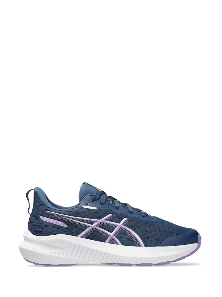 ASICS Navy/Pink GT-1000 Kids and Junior Trainers - Image 1 of 8 ASICS Navy/Pink GT-1000 Kids and Junior Trainers - Image 1 of 8
