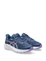 ASICS Navy/Pink GT-1000 Kids and Junior Trainers - Image 7 of 8