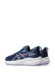 ASICS Navy/Pink GT-1000 Kids and Junior Trainers - Image 8 of 8