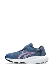 ASICS Blue/Pink Contend 10 Toddler Trainers - Image 3 of 8