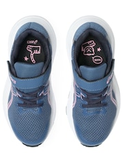 ASICS Blue/Pink Contend 10 Toddler Trainers - Image 5 of 8