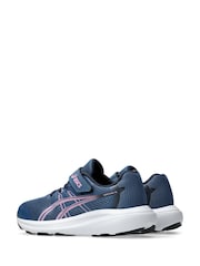 ASICS Blue/Pink Contend 10 Toddler Trainers - Image 7 of 8