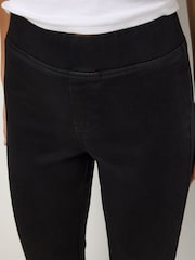NOISY MAY Black Flare Jeggings - Image 5 of 6