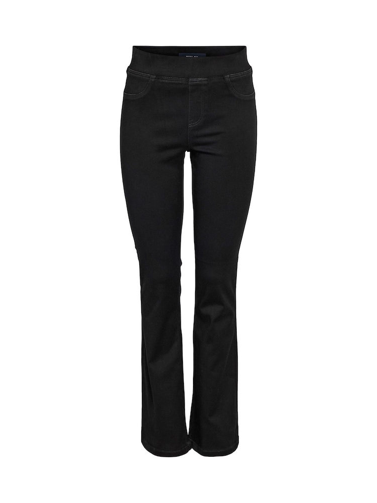 NOISY MAY Black Flare Jeggings - Image 6 of 6