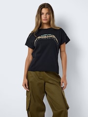 NOISY MAY Black 100% Cotton Short Sleeve Metallica Band T-Shirt - Image 4 of 7