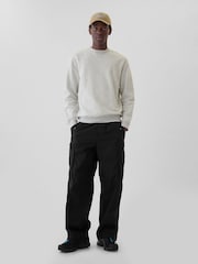 Gap Black Baggy Cargo Trousers - Image 1 of 5