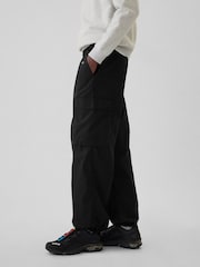 Gap Black Baggy Cargo Trousers - Image 4 of 5