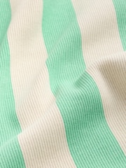 Green Stripe/ Pineapple Print Vest Baby Bodysuits 5 Pack - Image 13 of 13