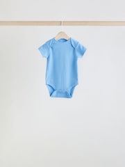 Bright Baby Short Sleeve Bodysuits 5 Pack - Image 4 of 12