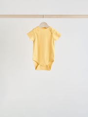 Bright Baby Short Sleeve Bodysuits 5 Pack - Image 5 of 12