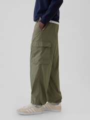 Gap Green Baggy Cargo Trousers - Image 4 of 5