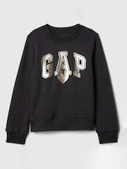 Gap Black Heart Logo Crew Neck Sweatshirt (4-13yrs) - Image 4 of 4