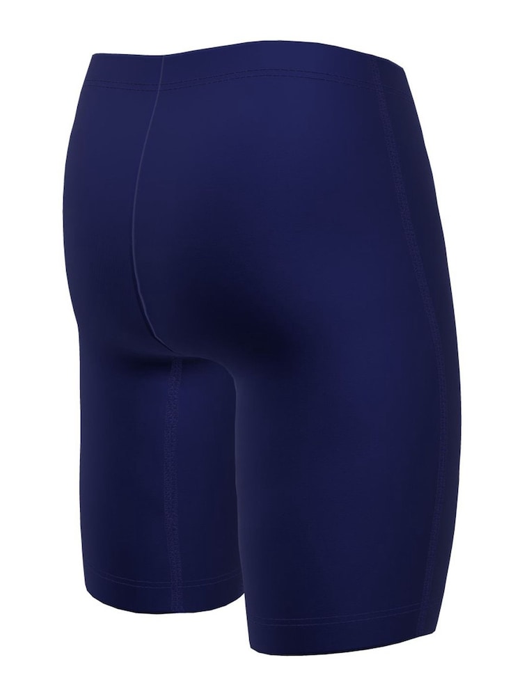 Nike Navy Hydrastrong Solid Jammer Swim Shorts - Image 2 of 3 Nike Navy Hydrastrong Solid Jammer Swim Shorts - Image 2 of 3