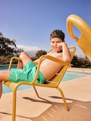 Nike Green Voyage Cargo Pocket 6 Inch Swim Shorts - Image 3 of 8