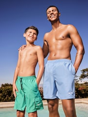 Nike Green Voyage Cargo Pocket 6 Inch Swim Shorts - Image 4 of 8