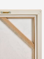 Orange Leopard and Floral Print Framed Wall Art - Image 5 of 5