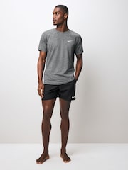 Nike Black Short Sleeve Hydroguard Rash T-Shirt - Image 3 of 6