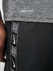 Nike Black Short Sleeve Hydroguard Rash T-Shirt - Image 5 of 6
