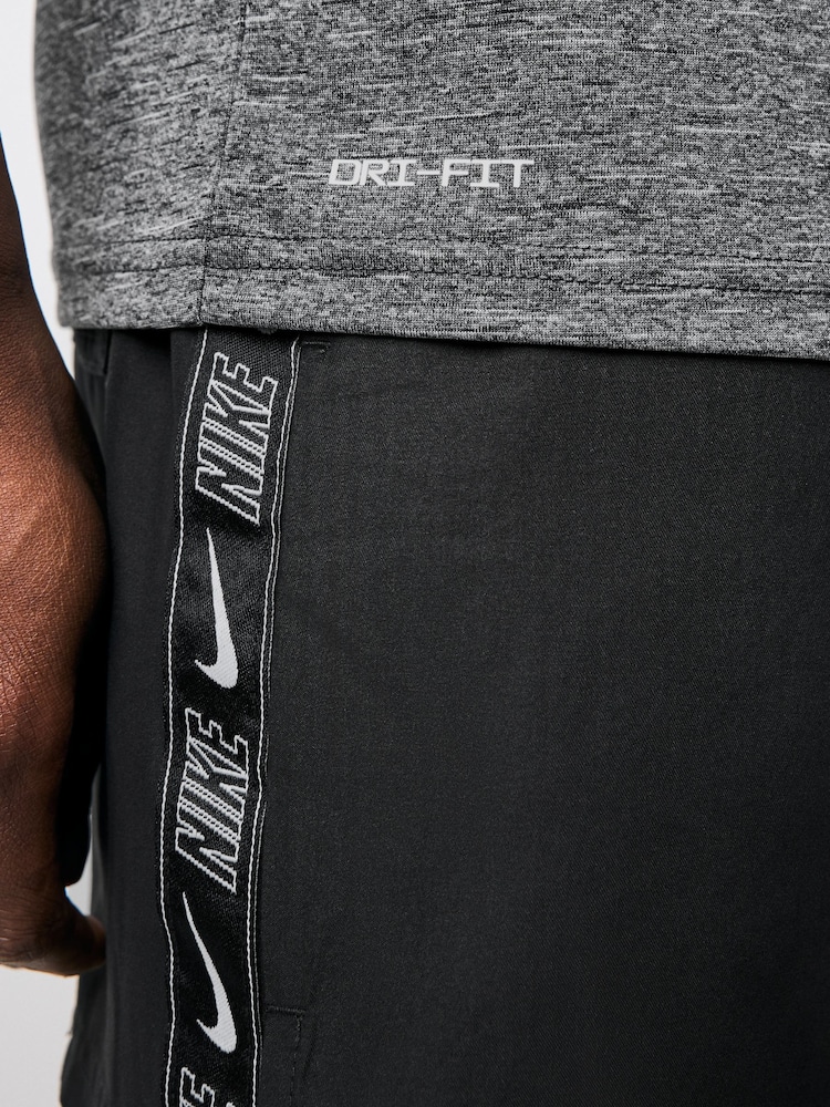 Nike Black Short Sleeve Hydroguard Rash T-Shirt - Image 5 of 6