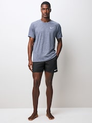 Nike Navy Short Sleeve Hydroguard Rash T-Shirt - Image 3 of 6