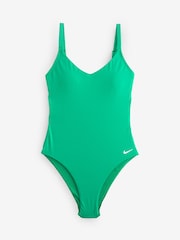 Nike einteiliger Badeanzug mit V-Ausschnitt - Bild 6 von 6