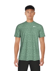 Nike Green Short Sleeve Hydroguard Rash T-Shirt - Image 1 of 4