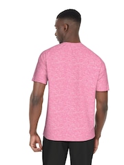 Nike Pink Short Sleeve Hydroguard Rash T-Shirt - Image 2 of 4