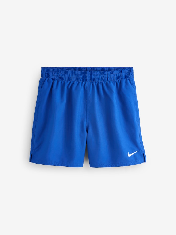 Nike Chambray Blue 5 Inch Essential Volley Swim Shorts - Image 1 of 1 Nike Chambray Blue 5 Inch Essential Volley Swim Shorts - Image 1 of 1