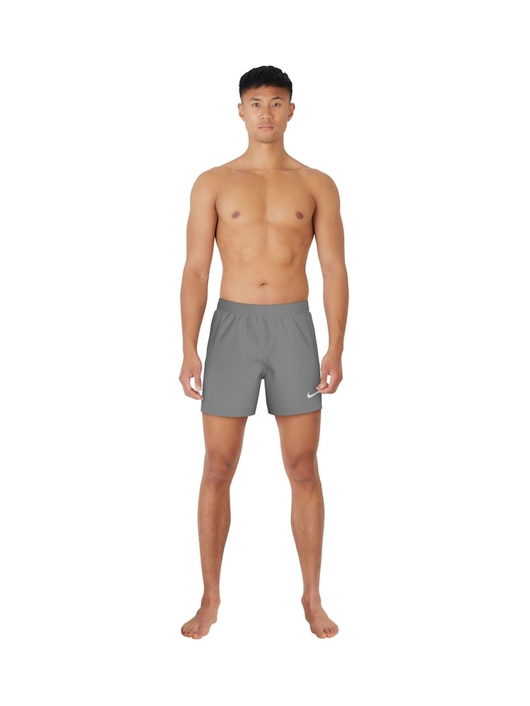 Nike Grey Essential 5 Inch Volley Swim Shorts - Image 4 of 5